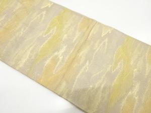 アンティーク　霞に荒波模様織り出し袋帯（材料）
